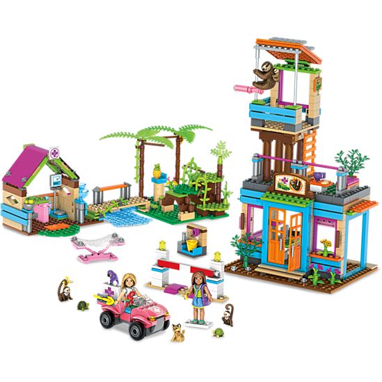 Mega Construx American Girl : Le sanctuaire 2 en 1 de la forêt tropicale de Lea