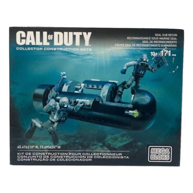 Reconnaissance du sous-marin scellé de Call of Duty de MegaBlocks
