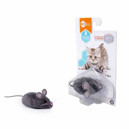 Jouet robot pour chat HEXBUG Mouse (GRIS)