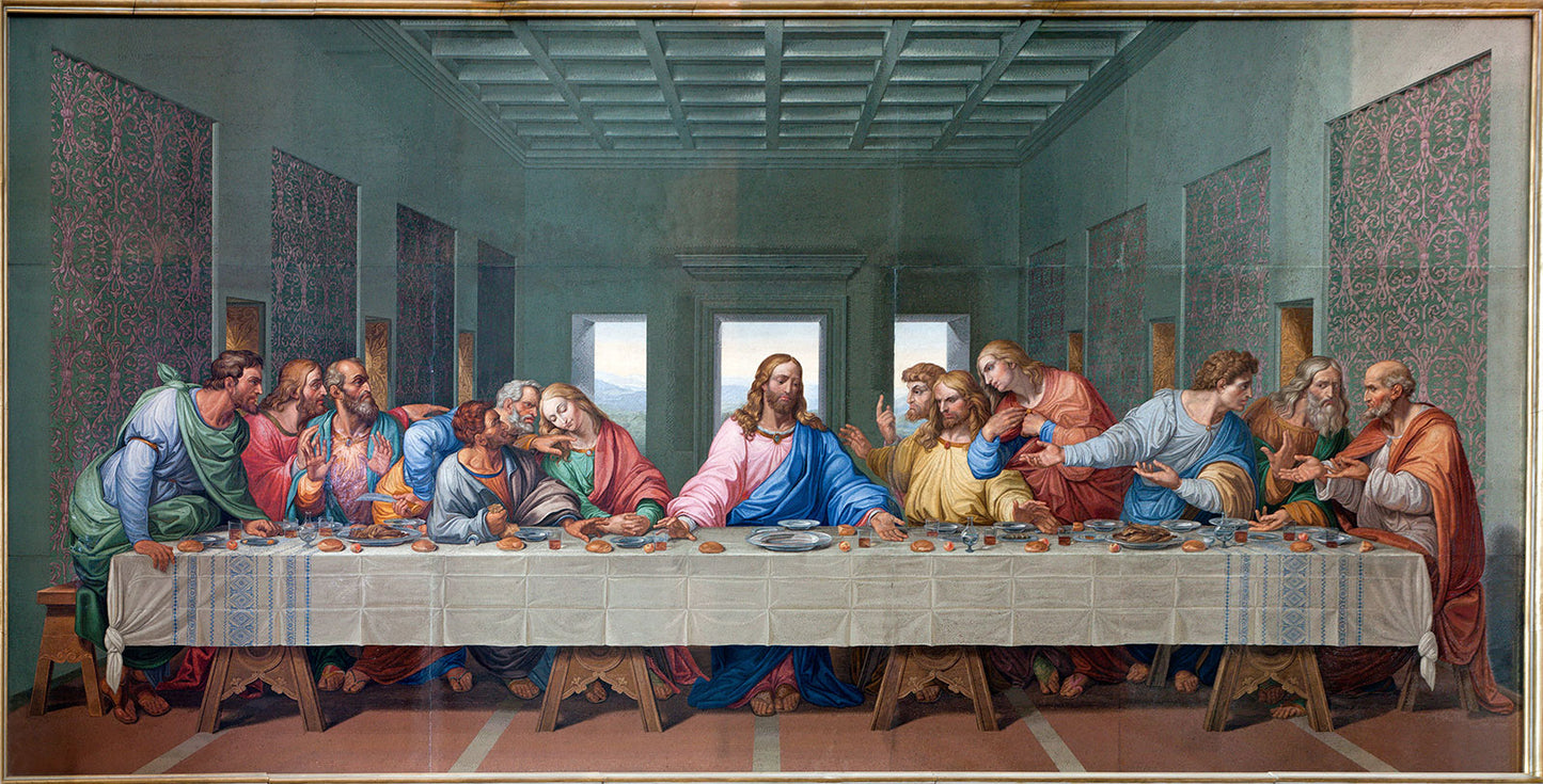 LA DERNIÈRE CÈNE DE LÉONARD DE VINCI