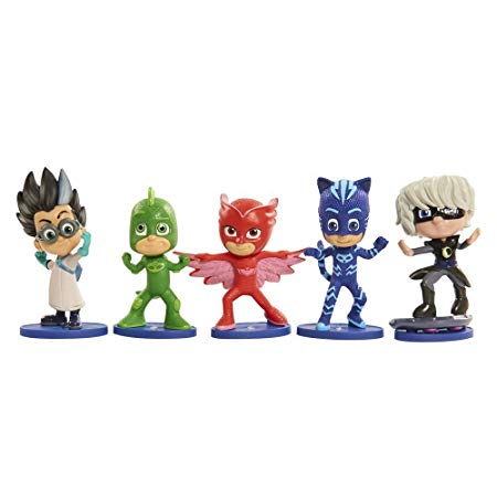 Lot de 5 figurines à collectionner Pyjamasques