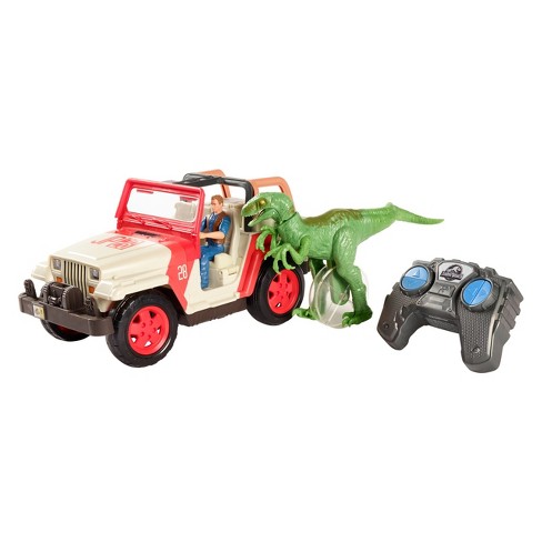 Véhicule télécommandé Jurassic World Raptor Attack RC