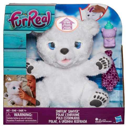 Sawyer reniflant en vraie fourrure Hasbro