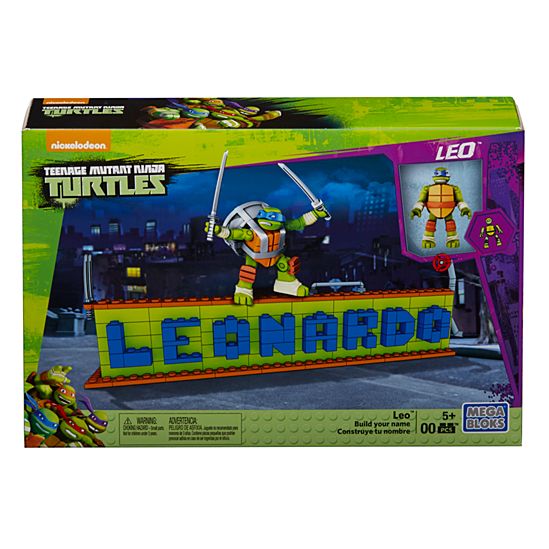 Mega Bloks Teenage Mutant Ninja Turtles - Constructeur de plaques nominatives Ninja