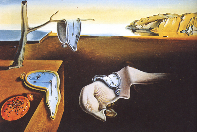 LA PERSISTANCE DE LA MÉMOIRE SALVADOR DALI
