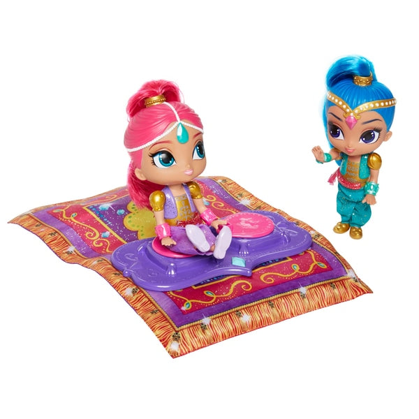 Tapis volant magique Fisher Price Shimmer and Shine avec poupées