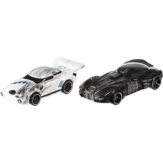 Pack de 2 voitures Hot Wheels Star Wars Stormtrooper et Death Trooper