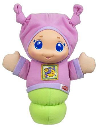 Playskool Play Favorites Lullaby Gloworm Toy (rose)