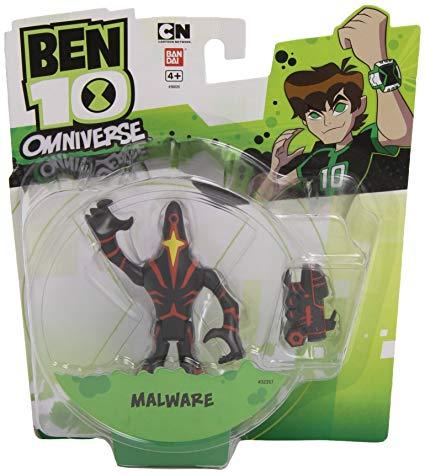 Figurine Ben 10 Omniverse 4 pouces Malware