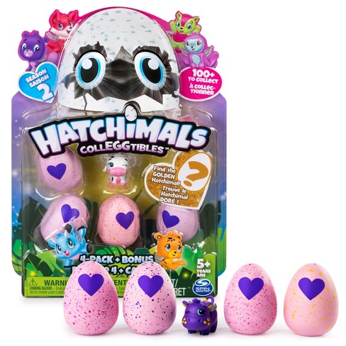 Hatchimals CollEGGtibles Saison 2 - Pack de 4 avec bonus