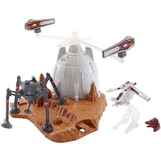 Coffret de jeu Hot Wheels Star Wars Bataille de Geonosis