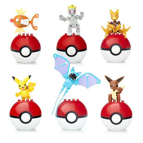 Coffret cadeau de figurines à construire Pokémon Mega Construx