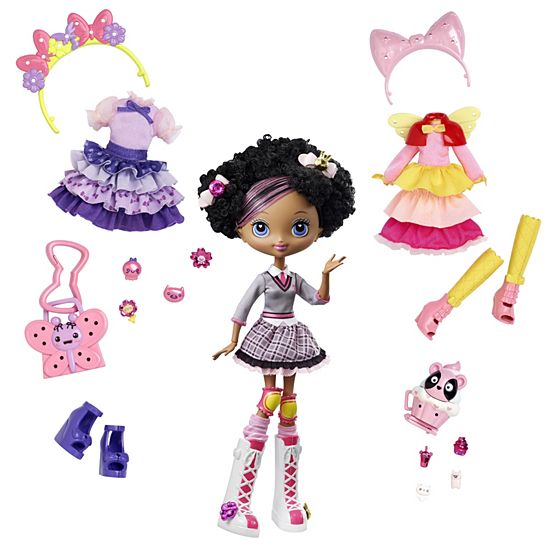 Poupée mannequin bébé Kuu Kuu Harajuku avec coffret cadeau mode