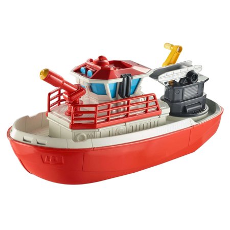 Bateau de sauvetage Matchbox Fire