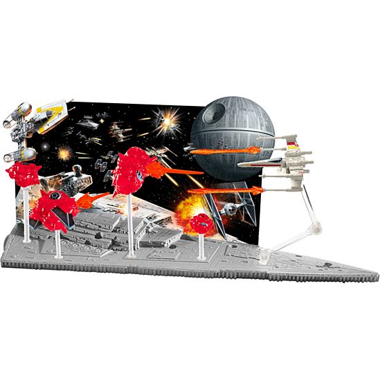 Coffret de jeu Hot Wheels Star Wars Starship Battle Scenes