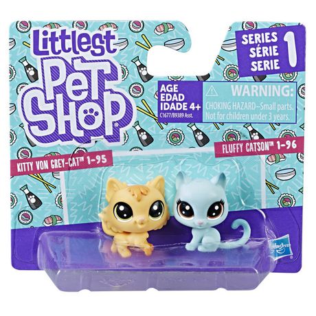 Pack de 2 mini-animaux de compagnie Littlest Pet Shop