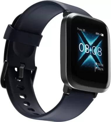 boAt Storm 1.3" CurvedDisplay Smartwatch (Blue Strap, Regular)
