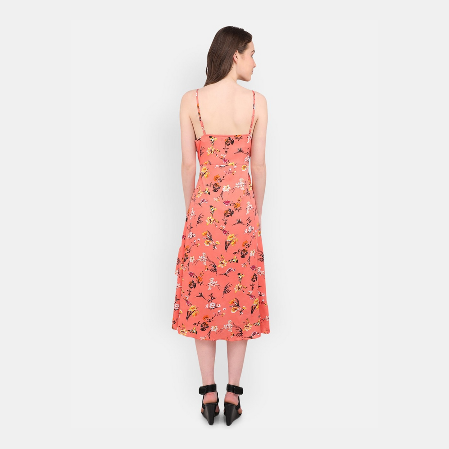 Women's High Low Floral Dress