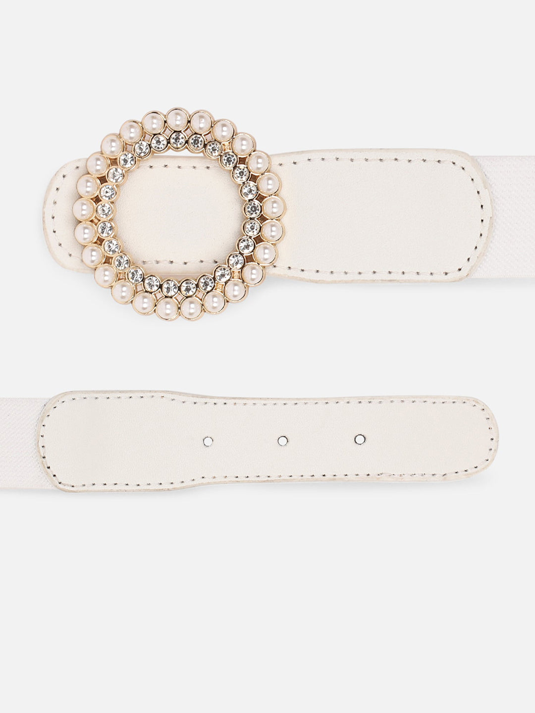 Diamond & Pearl Embellished Belt