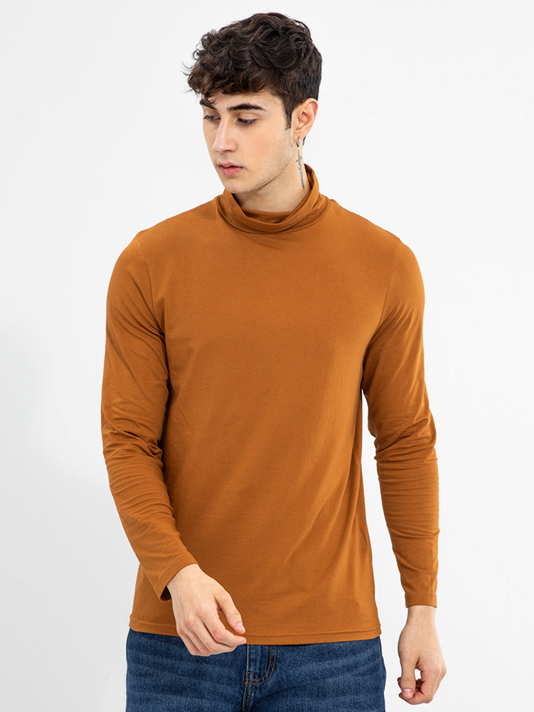 High Neck T-Shirt