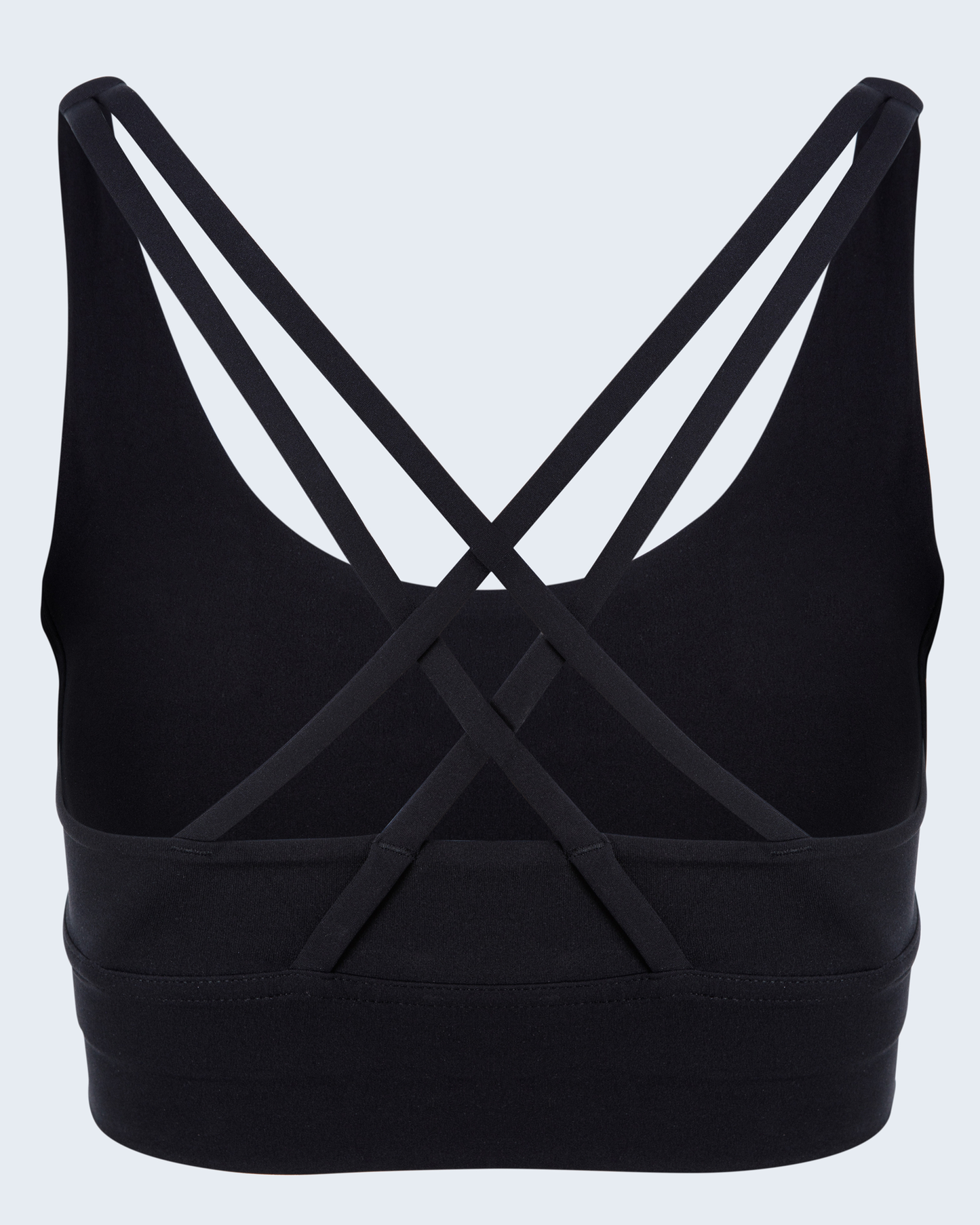 Jet Black Strappy Back Top