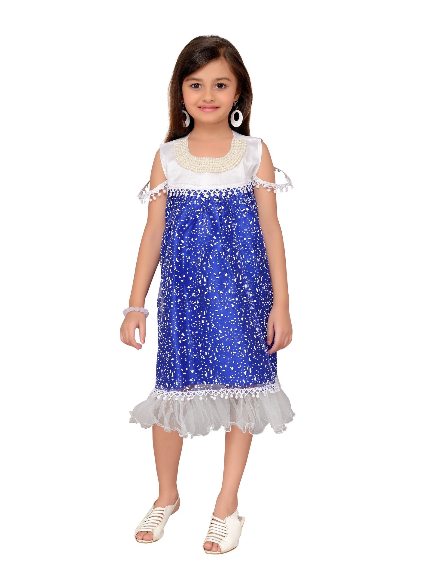 Adiva Girls Party Wear Frock for Kids