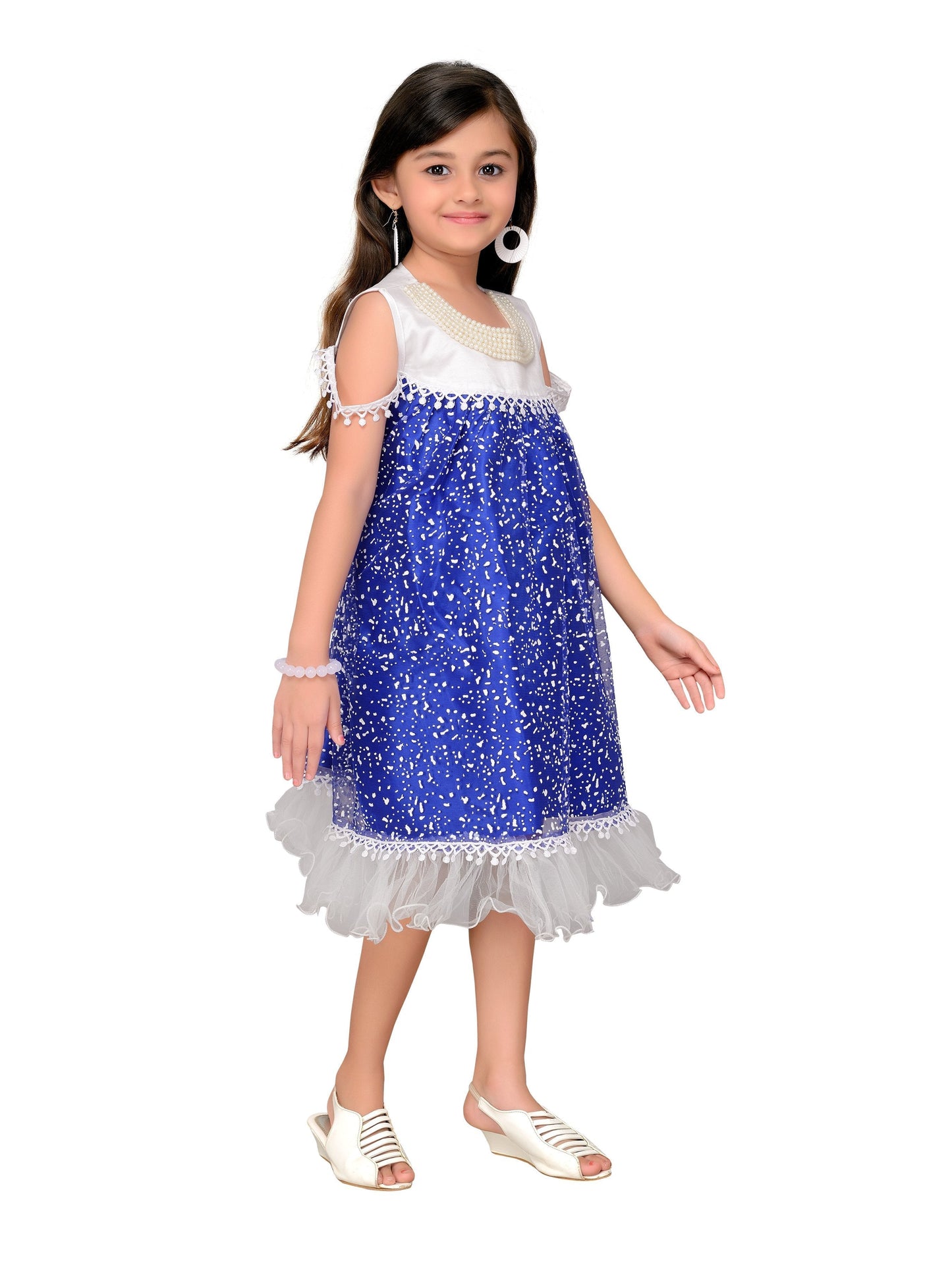 Adiva Girls Party Wear Frock for Kids