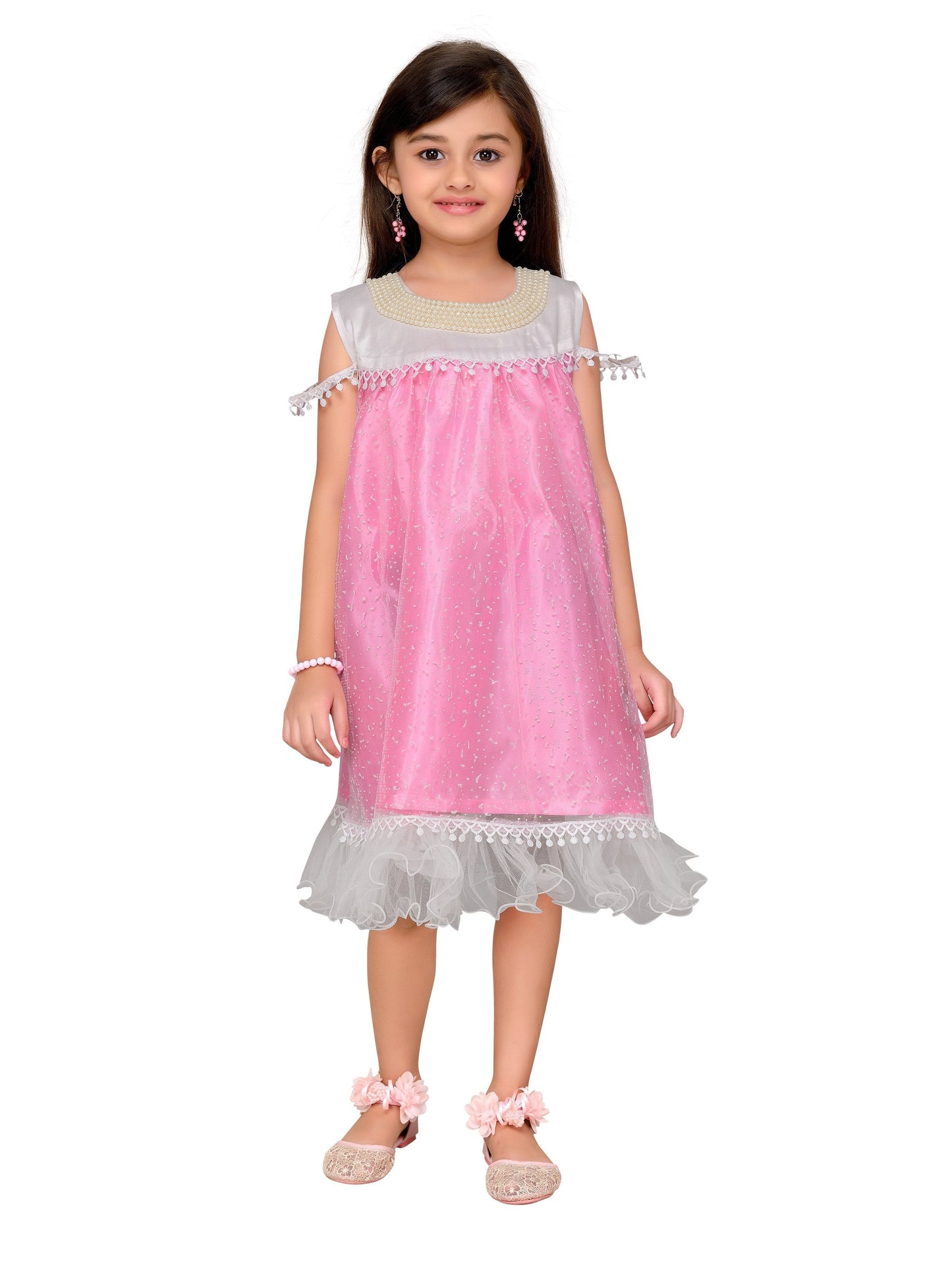 Adiva Girls Party Wear Frock for Kids