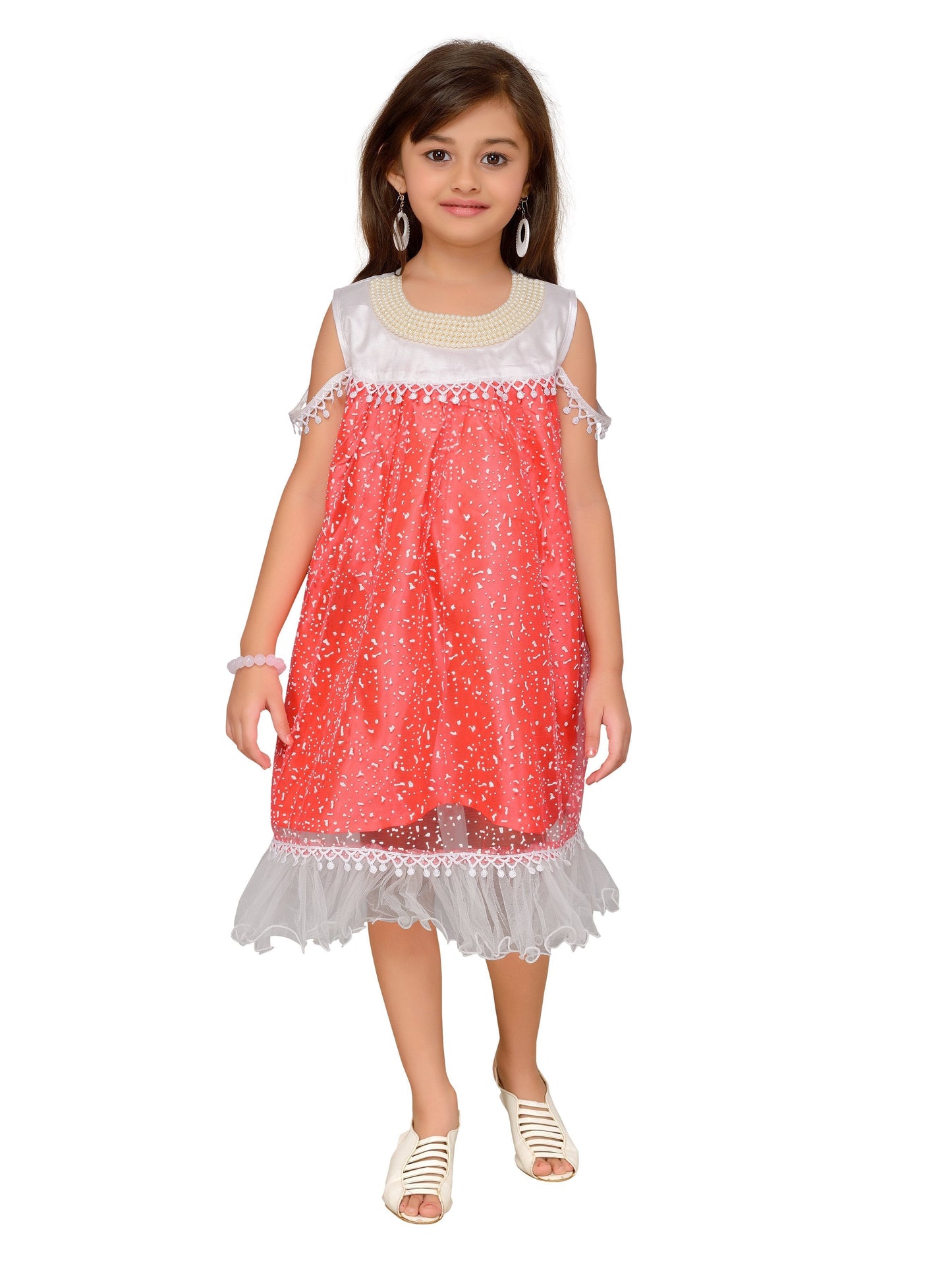 Adiva Girls Party Wear Frock for Kids