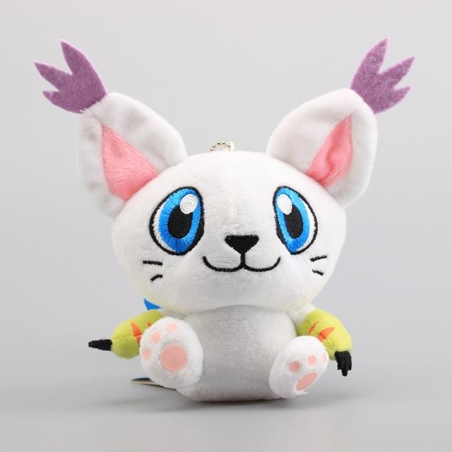 4 10cm Digimon Tailmon Plush Toy